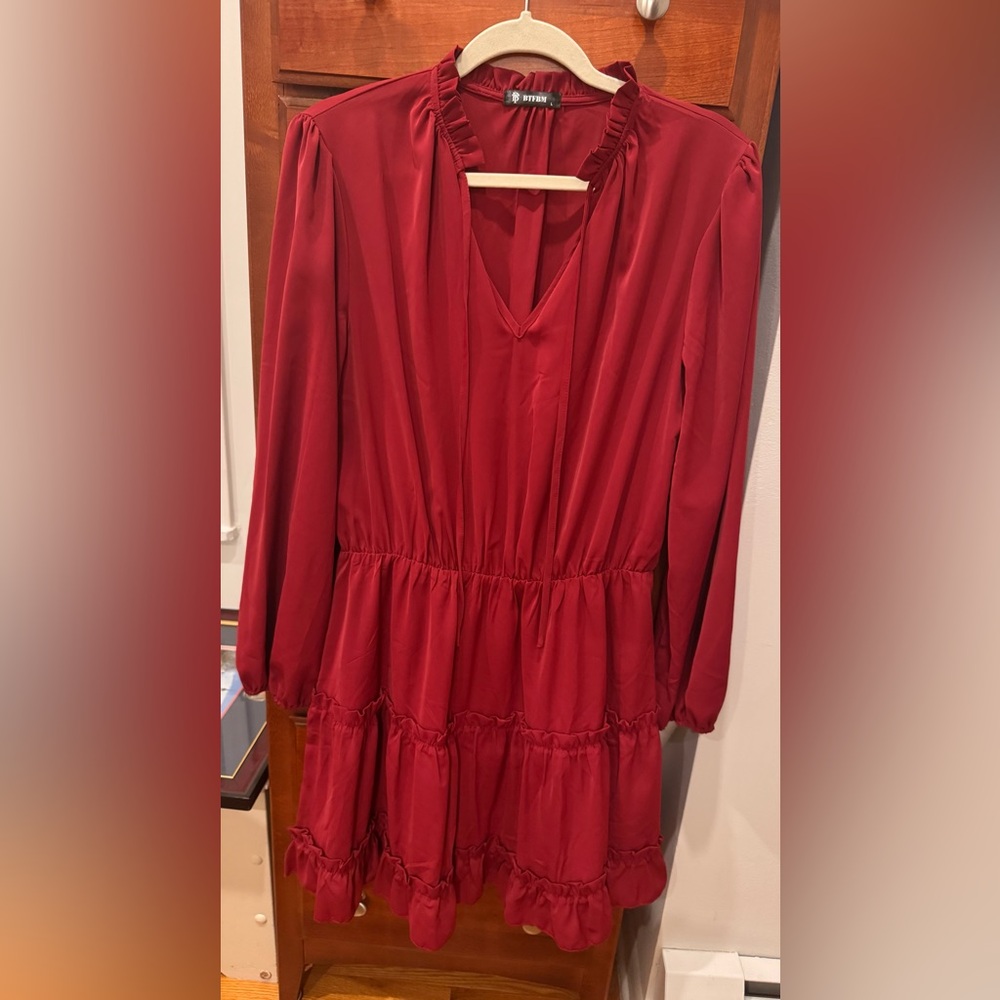 Red Women’s Business Casual Dress